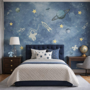 Papel De Parede ESTAÇÃO ESPACIAL KIDS