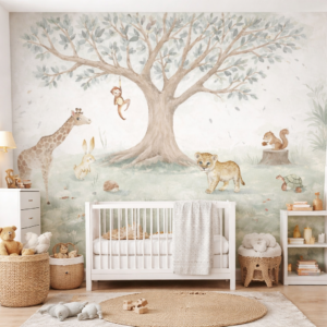 Papel De Parede SAFARI BABYS