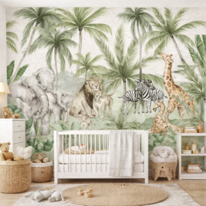 Papel De Parede SAFARI FAMILY