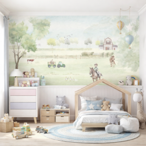 Papel De Parede MENINO DO CAMPO