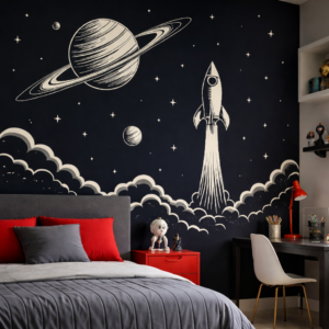 Papel De Parede COSMOS VINTAGE