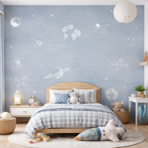 Papel De Parede COSMO AZUL