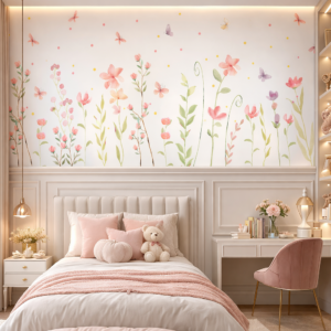 Papel De Parede GARDEN ROSÊ