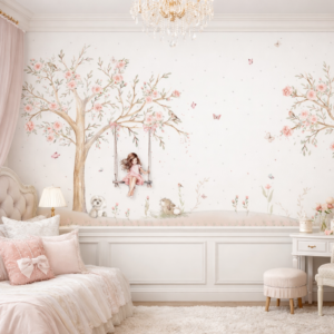 Papel De Parede CAMÉLIA ROSA
