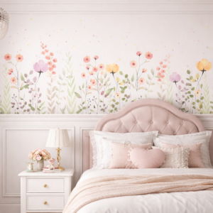 Papel De Parede FLORAL BOSQUE