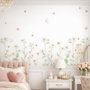 Papel De Parede SERENATA DE MARGARIDAS