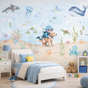 Papel De Parede AVENTURA SUBMARINA