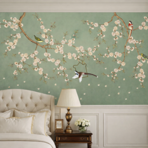 Papel De Parede tropical vibrante