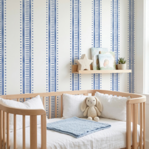 Papel De Parede Listras Baby Calm