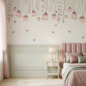 Papel De Parede CHÁ DE ROSAS INVERTIDO