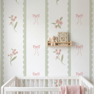 Papel De Parede Verde Amélie