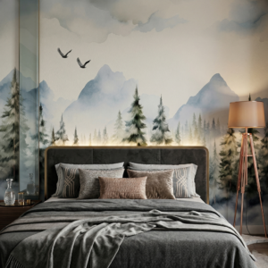 Papel De Parede paisagem pintura