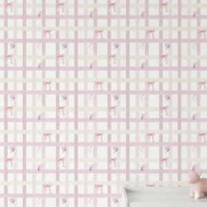 Papel De Parede Encanto Rosado