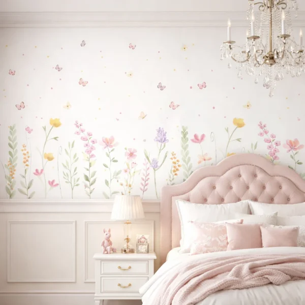 Papel De Parede Garden flowers