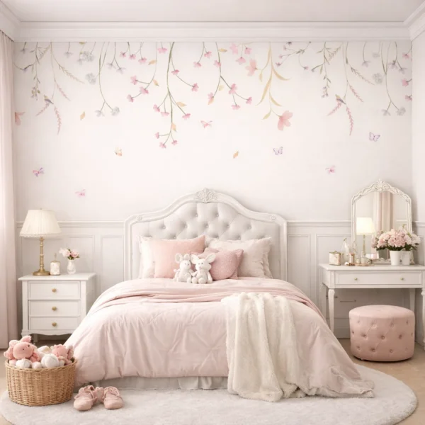 Papel De Parede JARDIM LILÁS