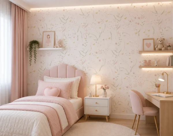 Papel de Parede Rosas de Encanto