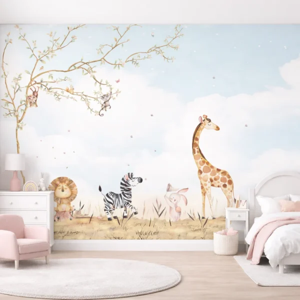Papel De Parede SAFARI BABY