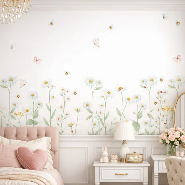 Papel De Parede SERENATA DE MARGARIDAS
