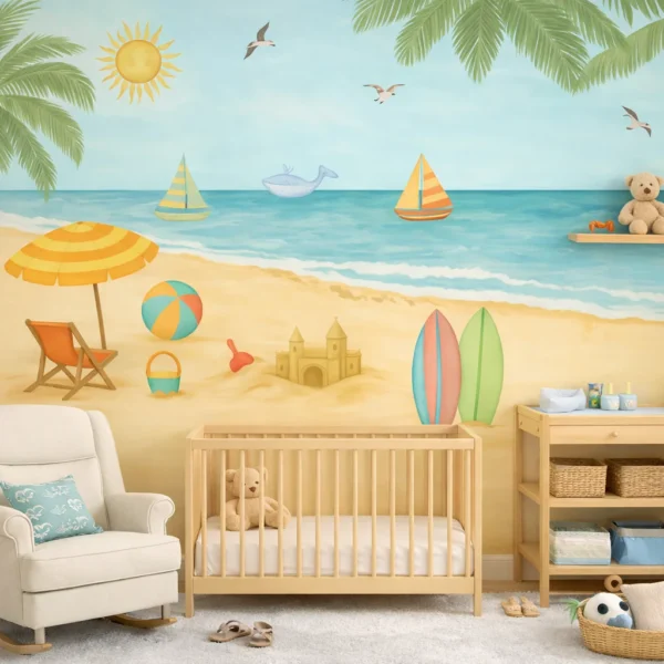 Papel De Parede VERANEIO INFANTIL