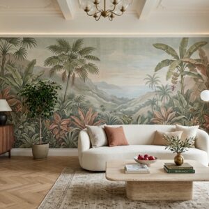 Papel de Parede ENSEADA TROPICAL