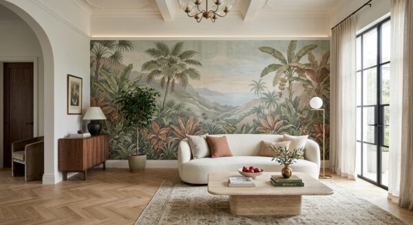 Papel de Parede ENSEADA TROPICAL