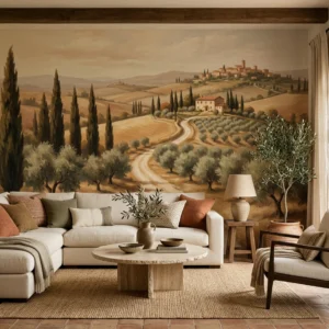 Papel de Parede TOSCANA DOURADA
