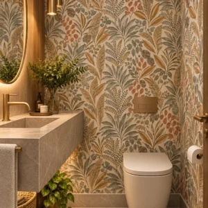 Papel de Parede BOTÂNICO TERRACOTA