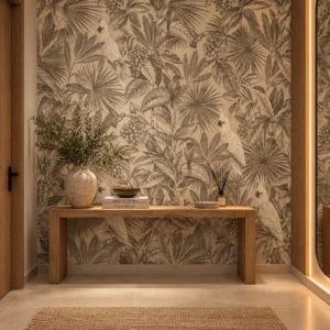Papel de Parede CACATUAS SÉPIA