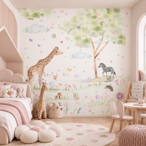 Papel de Parede BORBOLETAS CANDY