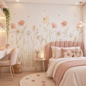 Papel de Parede MARGARIDAS GIGANTES